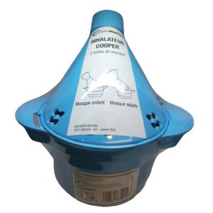 Cooper Inhalateur plastique 2 masques - Nez bouché - Inhalations