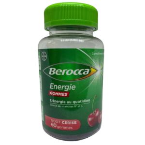 Berocca Energie Gommes Gout Cerise X 60