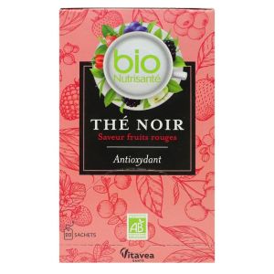 Nutrisante Infus Bio Thé Noir Frts Rges 20