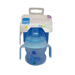 Tasse Bec Souple Silicone + 6 mois Garçon 150ml