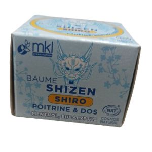 MKL Baume Shizen Shiro Camphre Menthol Eucalyptus Pot 15 ml