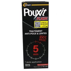 Pouxit Flash Lotion Flacon de 150ml