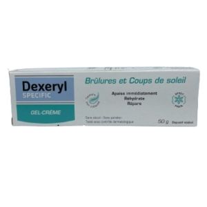 Dexeryl Specific Gel Crème Brûlure Coup Soleil Tube 50g