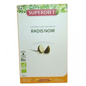 Radis Noir Bio Solution Buvable 20ampoules 15ml