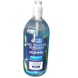 Mkl Gel Douche Homme Flacon Pompe 1l