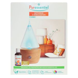 Puressentiel Diffusion Coffr Dif Néb Bois Nat