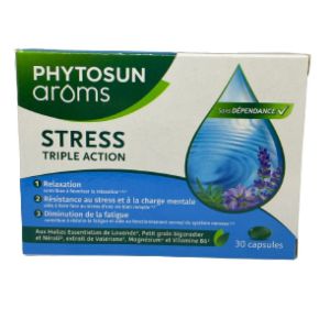 Phytosunarôms Stress Triple Action 30 Capsules