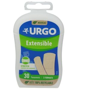 Urgo Extensible Pansements Prédécoupés Boite de 30