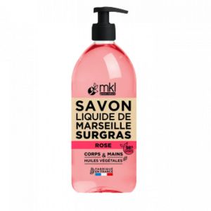 Savon de Marseille Liquide  Argan Rose Damas 1litre