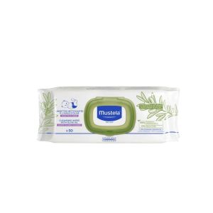 Mustela Lingettes Nettoyantes à l'Huile d'Olive