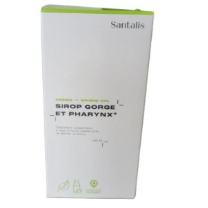 Santalis Sirop Gorge et Pharynx Flacon 125 ml