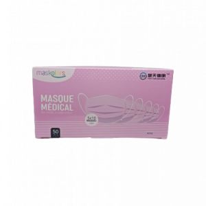 Masque Chirurgical Rose Maskolors Boite de 50