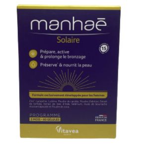 Manhae Solaire Gélules Boîte de 60 gélules