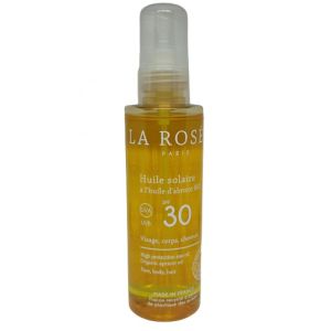 La Rosée Solaire Spf30 Huile Huile d'Abricot Bio 150ml