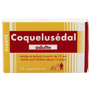 Coquelusedal Adulte Suppositoire Boite de 10