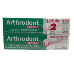Arthrodont Classic Pâte Dentifrice Gingivale 2 tubes de 75ml