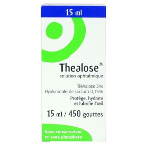 Thealose S Ocul Oeil Sec Modéré Sévère 15ml