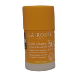 La Rosée Solaire Spf50 Stick Huile Abricot Bio 15ml