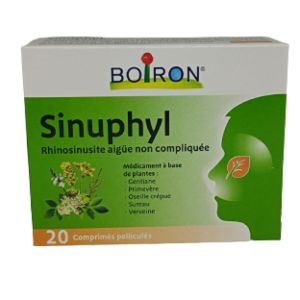 Sinuphyl Comprimés Pelliculés Plaque de 20