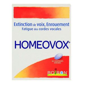 Homeovox comprime boite de 60