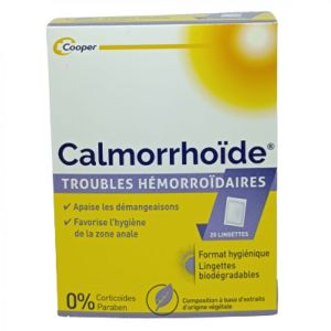 Calmorrhoide 20 lingettes