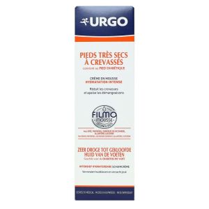 Urgo Filmomousse Msse Pieds T Secs Crev 125ml