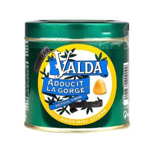 Valda - Gommes Menthe Eucalyptus - Sans Sucre 160 g - Autour de la pharmacie
