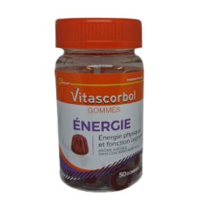 Vitascorbol gommes Energie Gommes Boîte de 50