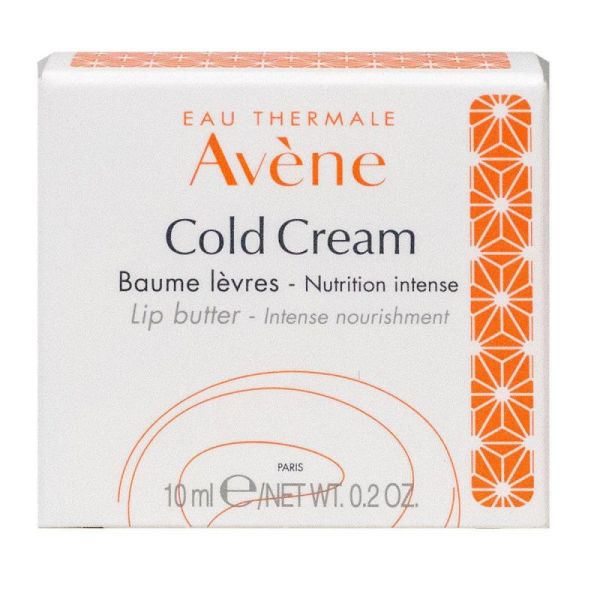 Cold Cream Avene Baume Lèvre Nutrition Intense Pot 10g