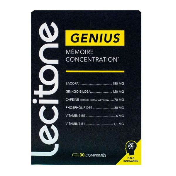 Lecitone Genius Boite de 30 Comprimés