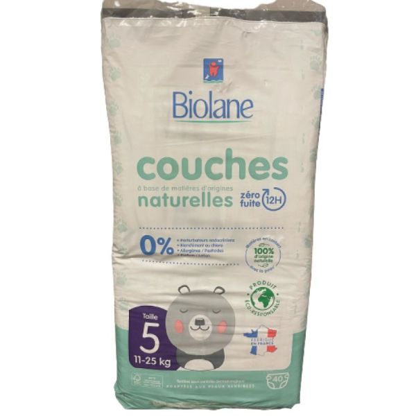 Biolane Expert Bio Couche écologique T5 /40