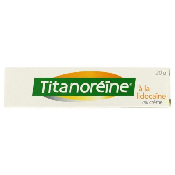 Titanoreine Lidocaïne 2% Crème 20g