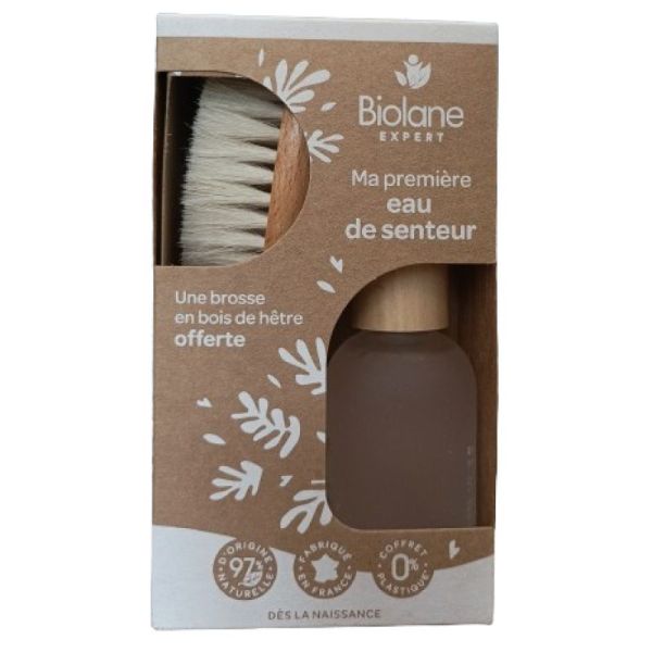 Biolane Coffret Ma Première Eau Senteur + Brosse