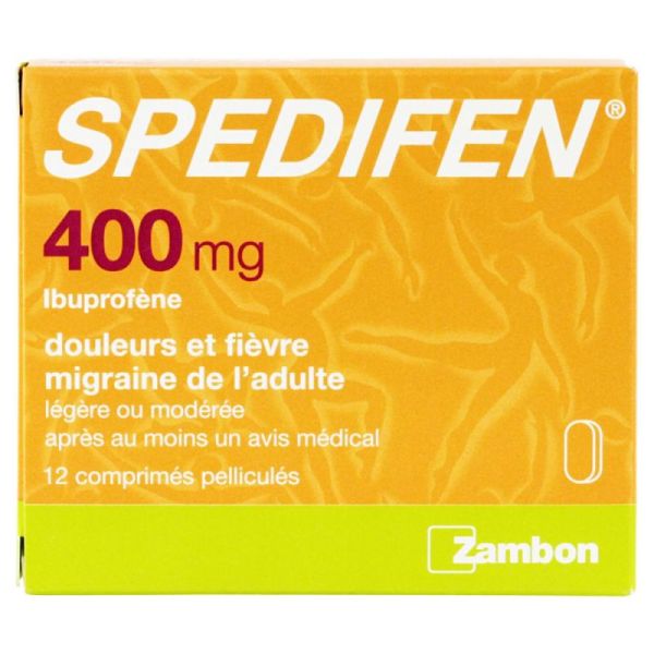 Spedifen 400mg Cpr Pell Plq/12