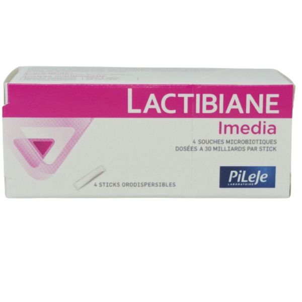 Lactibiane Imedia Poudre Orodispersible 4 sticks