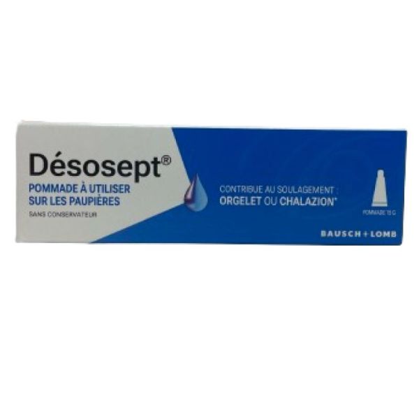 Désosept Pommade Ophtalmique Tube 15g