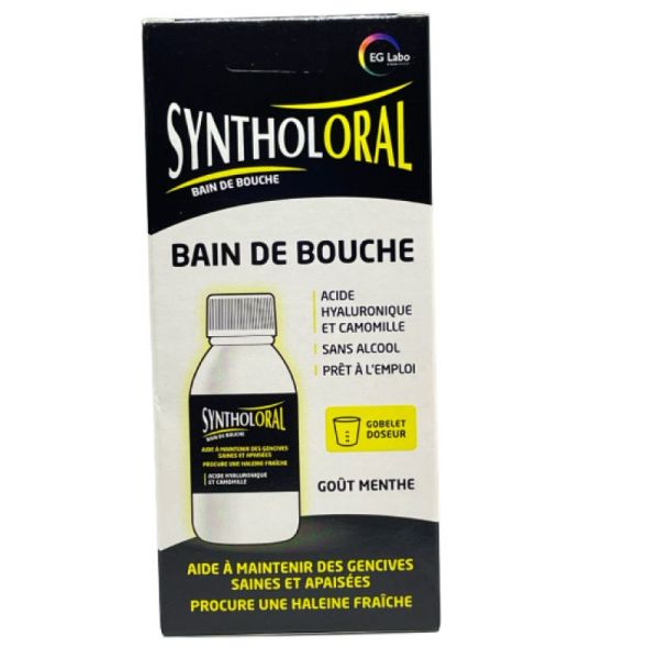 Syntholoral Bain Bouche Flacon 150ml+gobelet Doseur