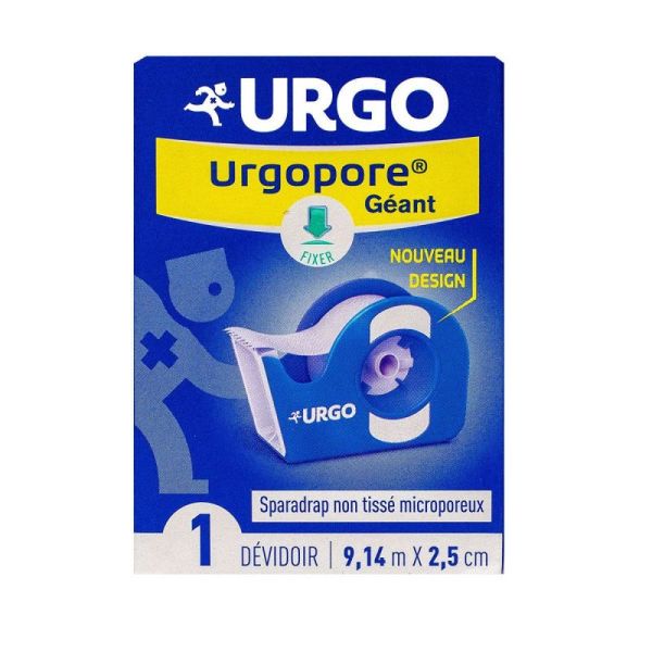 Urgopore Geant Sparad 2,5cmx9,14m Dévidoir