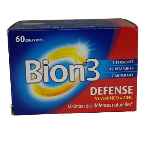 Bion 3 Defense Adulte Comprimé Boîte de 60 (75g)