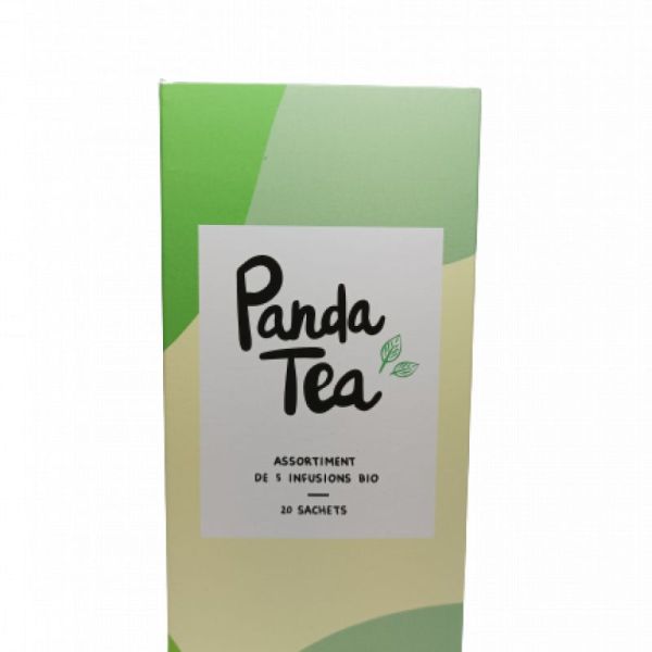 PANDA TEA ICED TEA DETOX Menthe Citron 28 Sachets - 3760293230412