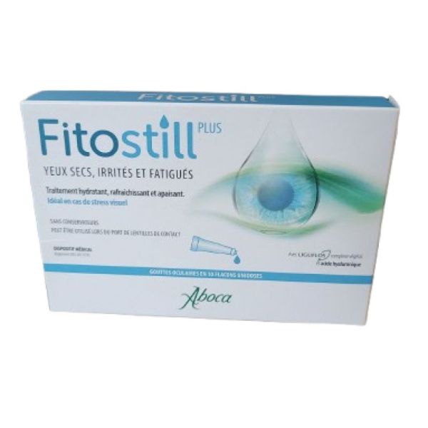 Fitostill Plus Solution Oculaire 10 unidoses 0,5ml