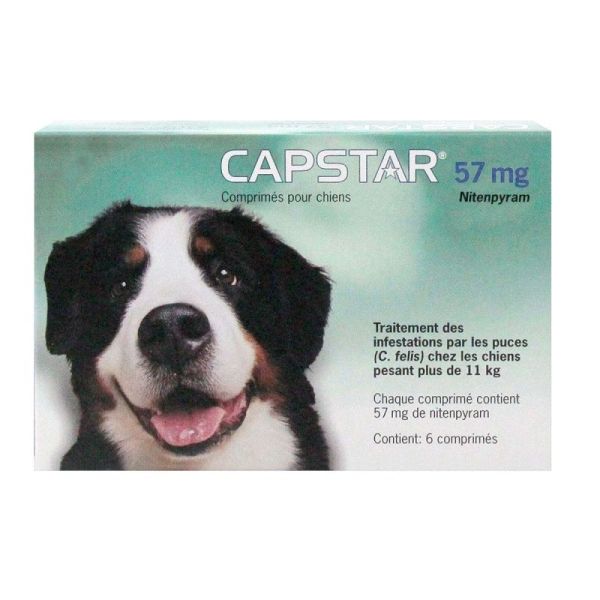 Capstar 57mg Cpr Ch +11kg B/6