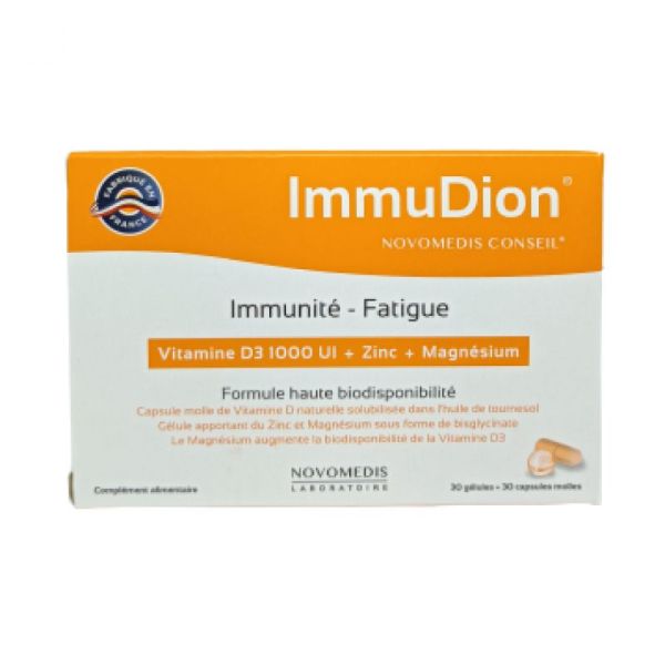 ImmuDion Boite de 30 Capsules et 30 Gélules