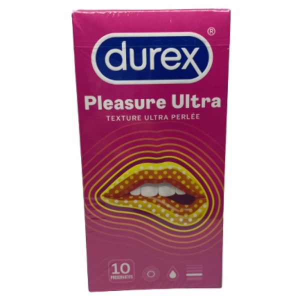 Durex Pleasure Ultra Préservatifs Boite de 10