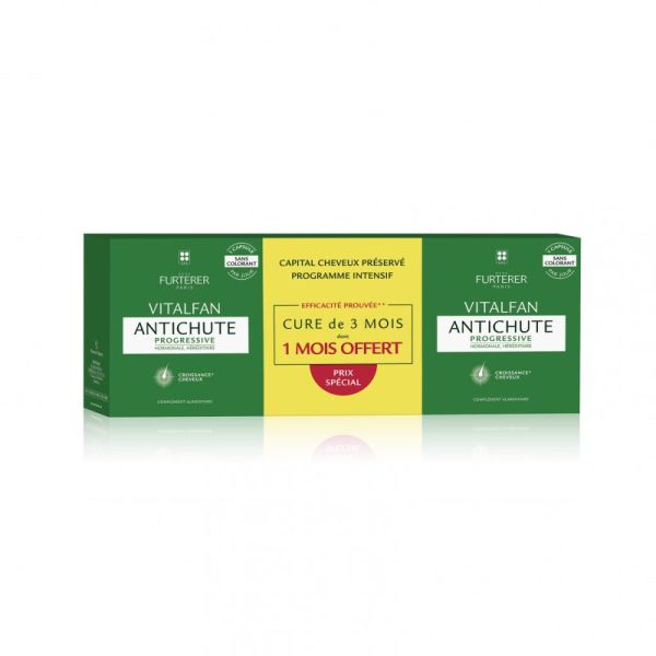 Vitalfan Antichute Progressive cure de 3 Mois