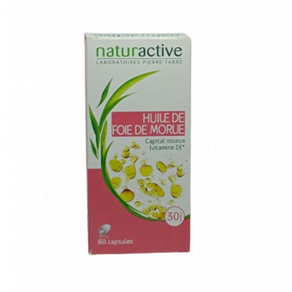 Huile de Foie Morue Boite de 60 Capsules