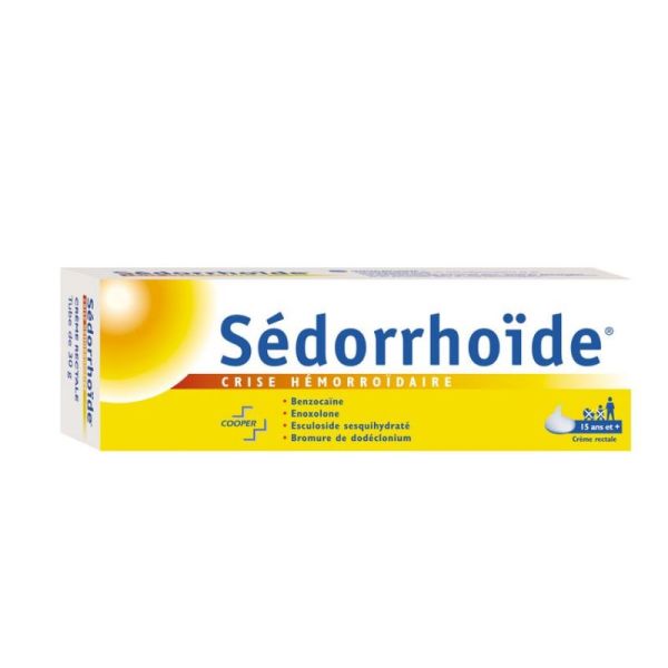 Sedorrhoide Crise Hemorroidaire Cr Rect T/30g