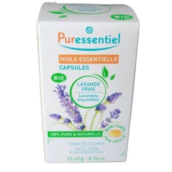 Puressentiel Capsules Lavande Vraie Bio Boite/60