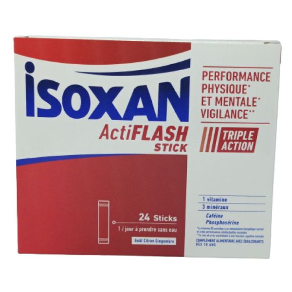 Isoxan Actiflash Poudre 24 sticks