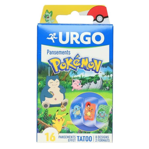 Urgo Pans Protect Tatoo Pokemon B/16